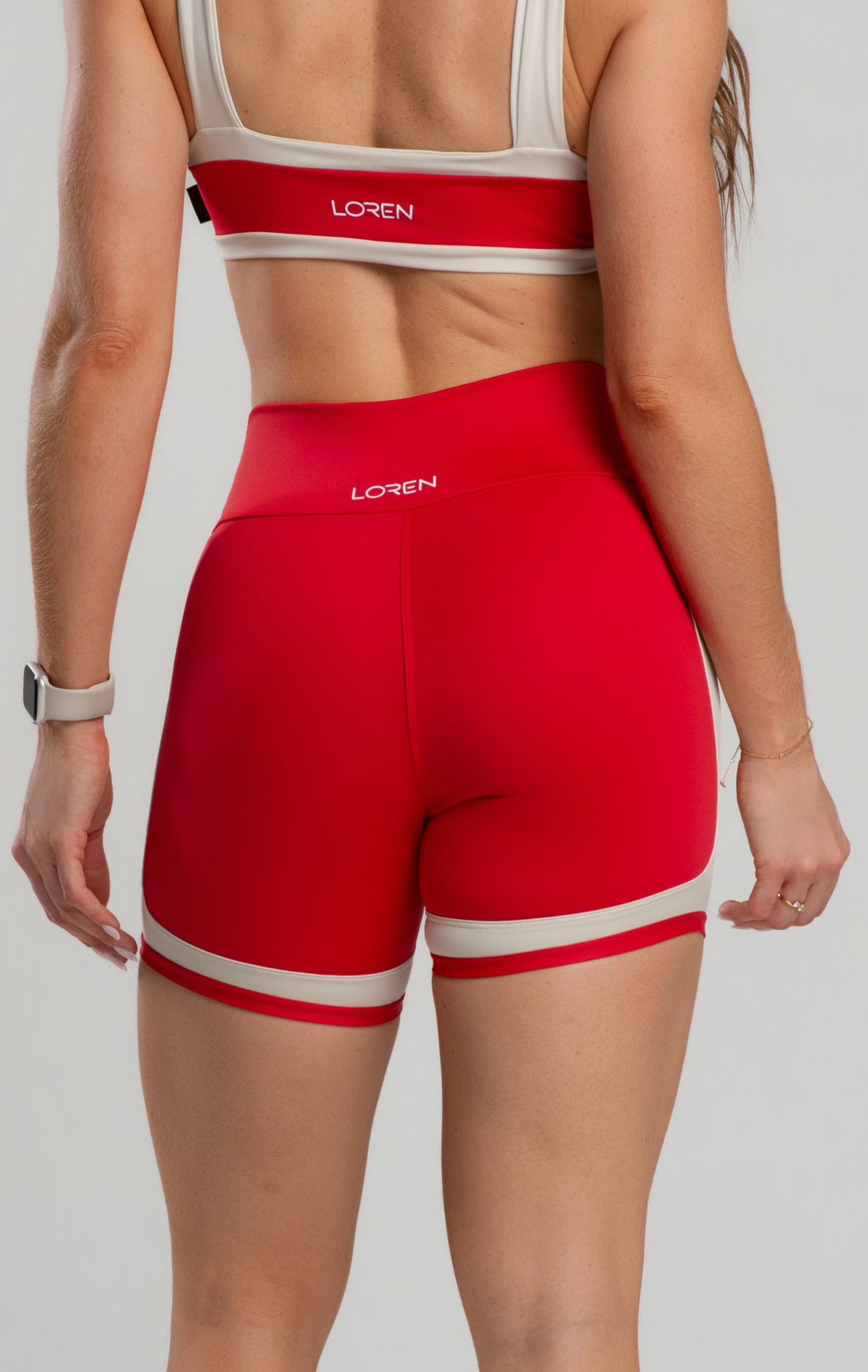 Short Fitness Cós Alto Duplo Poliamida Zero Transparência - Pulse