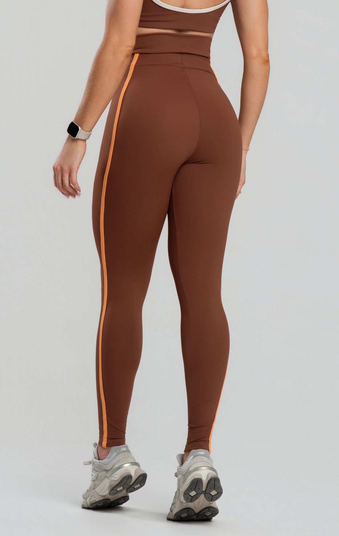 Legging Feminina Cós Alto Pala Dupla Poliamida Zero Transparência - DNA Loren