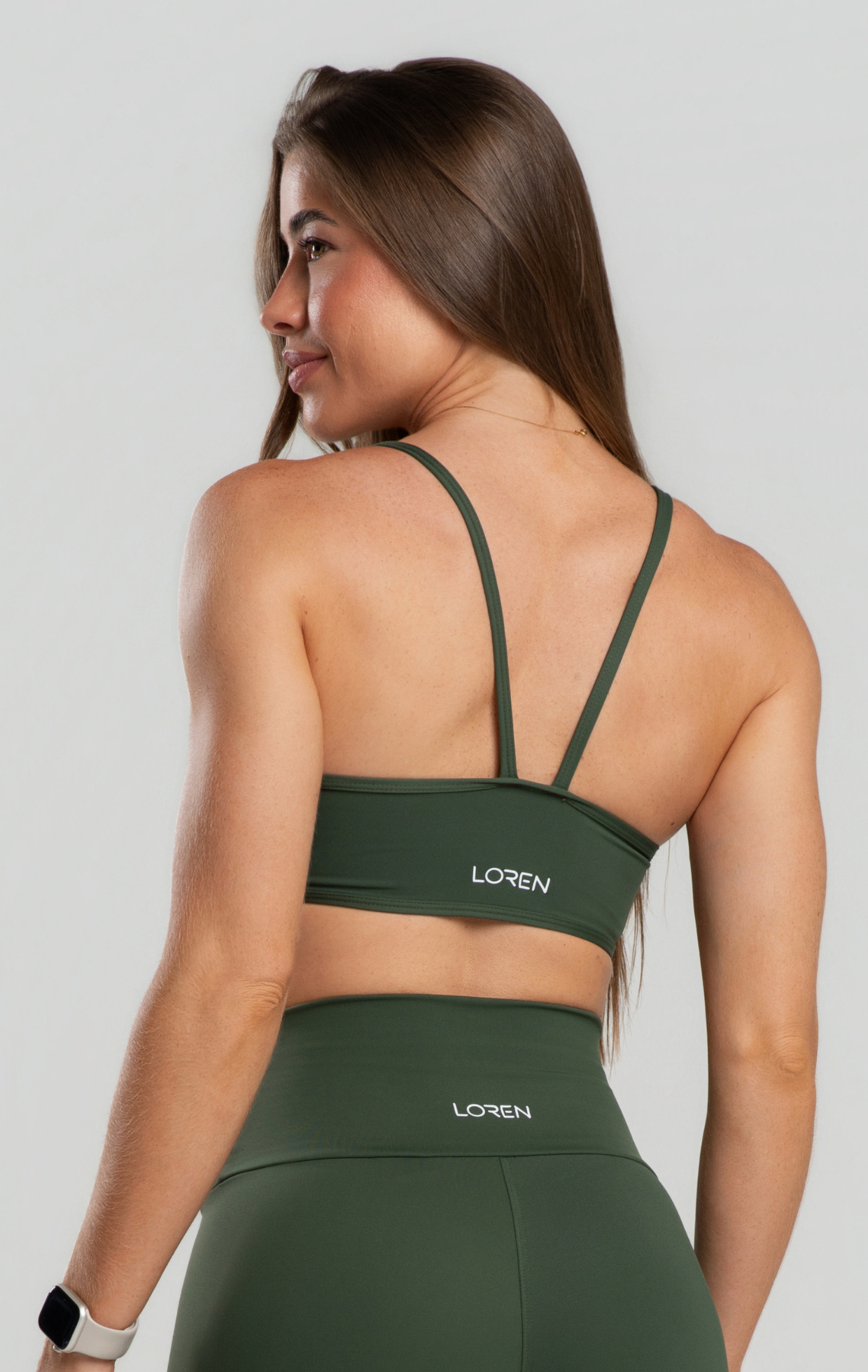 Top Fitness Feminino Pala Dupla Tiras Poliamida Zero Transparência